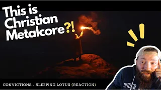 THIS IS CHRISTIAN METALCORE | Convictions - Sleeping Lotus | Headbang Harbor Reacts ! |