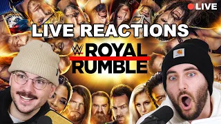 WWE ROYAL RUMBLE 2024 LIVE REACTIONS!