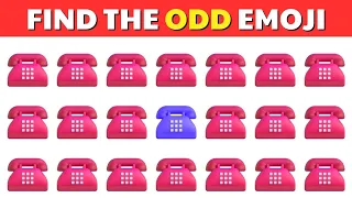 FIND THE ODD EMOJI OUT #081  | Odd One Out Puzzle | Find The Odd Emoji Quizzes