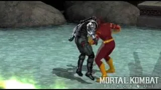 Mortal Kombat vs. DC Universe | The Flash's "Speedy Assault" Heroic Brutality