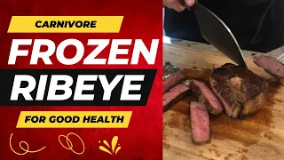 The best carnivore diet air fried frozen steak technique on the Internet