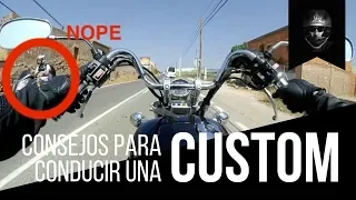 Tips for driving a Custom #Virago535 #MotovlogCustom #Spain