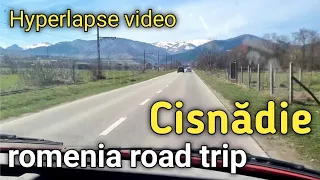 Cisnădie Sibiu romenia road trip Hyperlapse