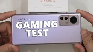 Gaming & thermal test - Xiaomi 12 (Global) with Snapdragon 8 Gen 1!
