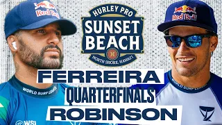 Italo Ferreira vs Jack Robinson | Hurley Pro Sunset Beach 2024 - Quarterfinals