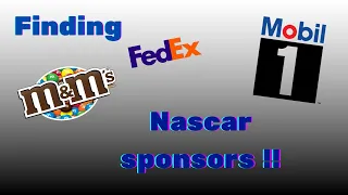 Finding as many Nascar sponsors as possible in one afternoon!