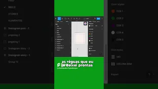 COMO ATIVAR AS RÉGUAS NO FIGMA #figma #figmatips