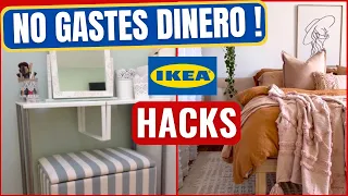 IKEA |TRUCOS GENIALES PARA DORMITORIOS  CON POCO  DINERO 😉 |GENIUS HACKS#ikeahack