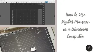 How to Use Digital Planner in Windows computer using Xodo app