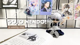 weekly vlog | feat. gojo satoru nendoroid!