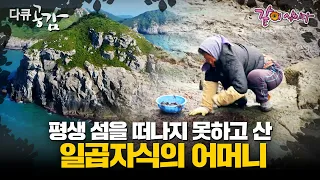 [다큐공감]섬사람이 전부 친정 일가이거나 시댁 집안이다. 몸은 섬에 묶이고 마음은 사람에 묶여 평생 이 섬을 떠나지 못하고 산 일곱자식의 어머니ㅣ273ㅣKBS 2018.08.11