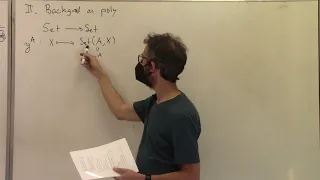 David Spivak: The free monad, cofree comonad, and topological space associated to a polynomial