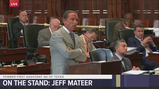 Tony Buzbee claims Jeff Mateer used state money for lawyer for personal use during cross-examination