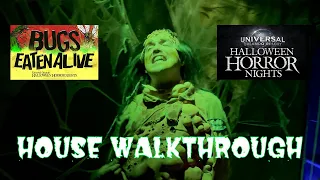 Bugs Eaten Alive! The Bug House Walkthrough Halloween Horror Nights 31