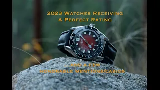 2023 Perfect Watch Ratings, Casios, and honorable mentions