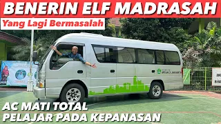 BANTU MADRASAH BENERIN MOBIL OPERASIONAL MEREKA