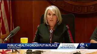 New Mexico's gun violence health order to face legal challenge