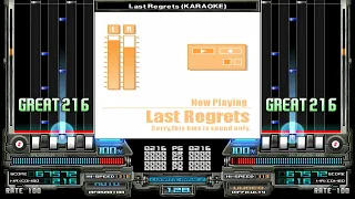 [BMS] Last Regrets(KARAOKE) / AUTOPLAYで唄うVer.（コーラス付）