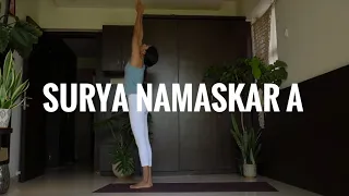 Surya Namaskar A || Ashtanga Yoga