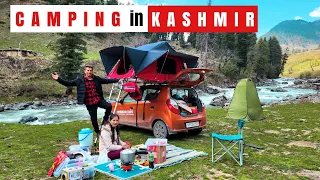 Vlog 269 | YE HAI CAMPING KA ASLI MAZA. Riverside camping in Aru valley, Kashmir.