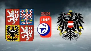 NHL 22 | MS IIHF 2024 za Českou republiku | 5#-skupina A | Česká republika VS Rakousko