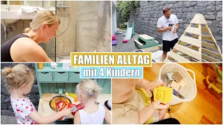 Moritz liebt baden 👶🏼 Familien Alltag & Spielecke ist fertig | Isabeau