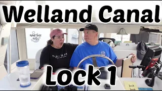 Great Loop # 269 Part 1 Port Dalhousie, Ontario through Welland Canal Lock 1 | What Yacht To Do