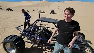 Glamis POV Ride in VW Powered Buggy 2022'