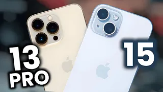 iPhone 15 vs iPhone 13 Pro en 2023-2024! ¿CUÁL ES MEJOR?