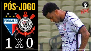 FORTALEZA 1 x 0 CORINTHIANS | JOGO COMPLETO, PÓS-JOGO E ENTREVISTA SYLVINHO | BRASILEIRÃO 2021