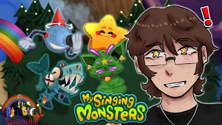 QUE LINDO! A ILHA DO JARDIM CAPRICHOSO COM MAIS DE 40 MONSTROS FANMADES! | My Singing Monsters