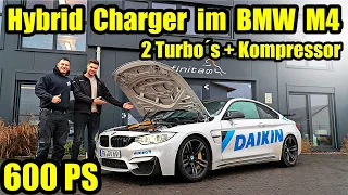 Flugzeug Sound im BMW M4 mit 600 PS dank BiTurbo + Kompressor und das ganze mit TÜV!