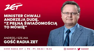 Minister chwali Andrzeja Dudę. "Z pełną świadomością to mówię"