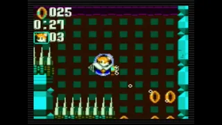 Sonic Triple Trouble (GC) - Tidal Plant Act 2 Tails speedrun in 0:52