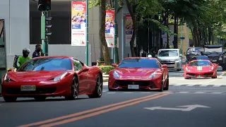 Car Spotting in Bonifacio Global City | Raining Ferrari & Porsche, Shelby F-150, Lotus Emira |Aug 20