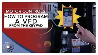 Programming a VFD from the Keypad