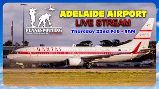 🔴✈️ Pomfus & Mark - Thursday Morning (9AM) LIVE Stream from Adelaide Airport ✈️🔴