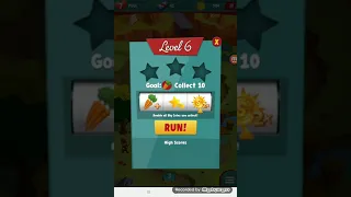 Looney tunes dash episode 1 Wabbit season Level 6 With Stars and a Card