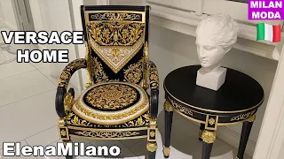 Versace home in Milan ( furniture and accessories)  🇮🇹  #italy #milan #design