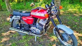 ЯВА 634 Полная Реставрация Мотоцикла! Едет в Чехию! Финал JAWA 350