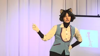 Cosplay defile-Kate Lee-Сказочный Патруль-Кот Учёный