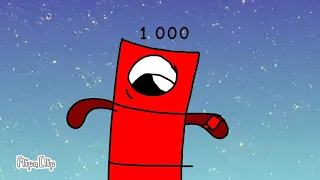 Numberblocks 1,000 is tall