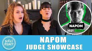 Girls React - NaPoM Judge Showcase SBX KICKBACK BATTLE 2021. Reaction