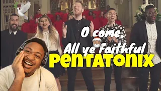 Pentatonix - O Come, All Ye Faithful (Official Video) Reaction