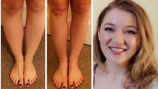 Slimmer Thighs and Calves with Lymphatic Leg Massage? IT WORKS! :D | Inner Thigh Slim Legs Massage