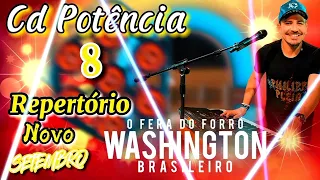 Washington Brasileiro CD Promocional!! Repertório Setembro 2021!! (CD Potência 8)
