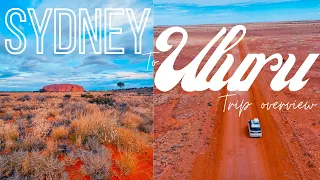 WE DROVE FROM SYDNEY TO ULURU IN 8 DAYS! | Best places to stop in the red centre | TRAVEL VLOG 1