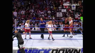 Schoolgirl Match on SmackDown - September 23, 2004