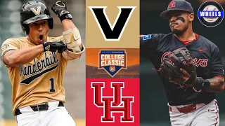 #9 Vanderbilt vs Houston | Astros Foundation College Classic | 2024 College Baseball Highlights