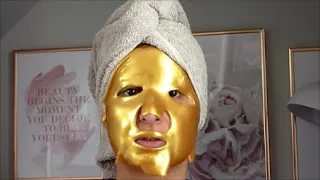 GOLD COLLAGEN FACE MASK REVIEW - DOES IT REALLY NOURISHES & HYDRATES SKIN & REDUCE FINE LINES?